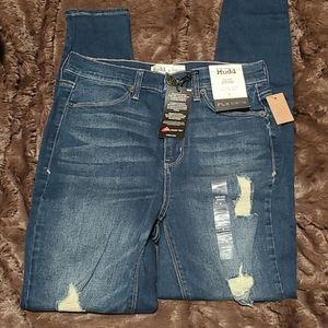 Mudd high rise jegging, blue, NWT